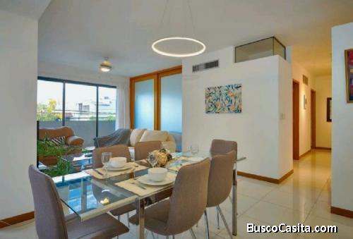 Alquiler Apartamento Amueblado En  Evaristo Morales; Idi: 105040