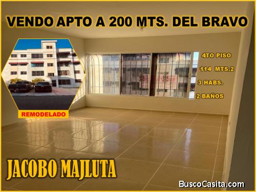 Vendo APTO REMODELADO  en el RES. TIERRA ALTA, POR LOS FRENTE DEL  BRAVO DE LA JACOBO MAJLUTA