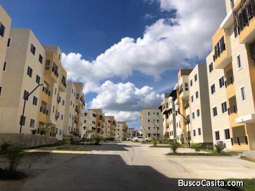 Apto ubicado en Santo Domingo Oeste