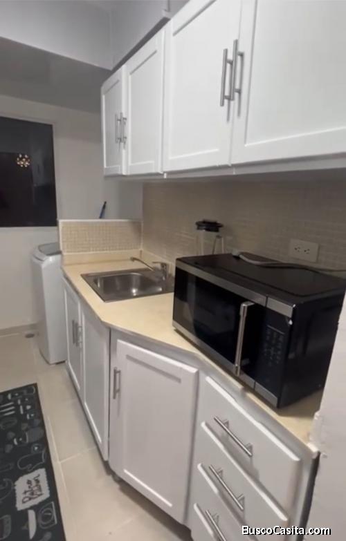 Se alquila Apartamento .Amueblado en san Isidro labrador.