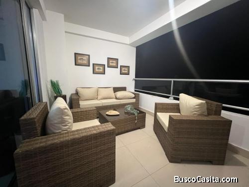 Apartamento en Alquiler amueblado en la Zona de  Juan Dolio primera linea de Playa 