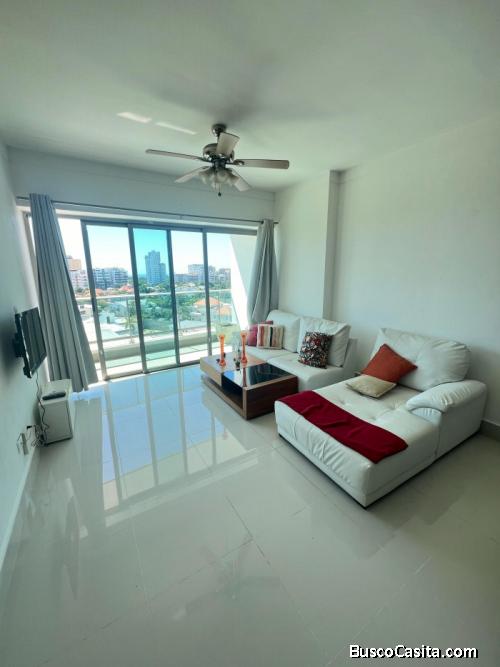 Apartamento En Alquiler Amueblado En Los Cacicazgos; Idi: 139897