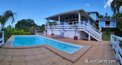Villa Amueblada Con Terreno En Venta En Rio San Juan; Idi: 142243