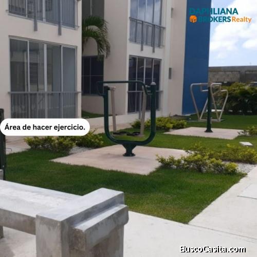 Alquilo Piso  2 recámaras  en Pueblo Bávaro Punta Cana