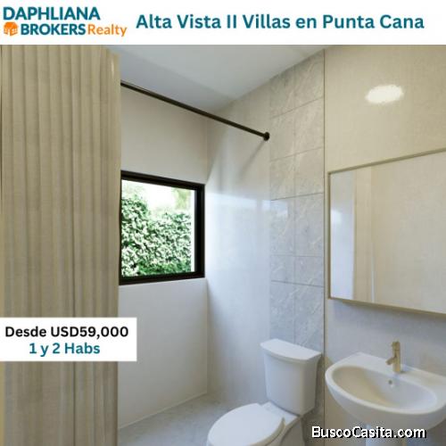 Ubicación Villa Casa  en Bávaro en Alta Vista 2