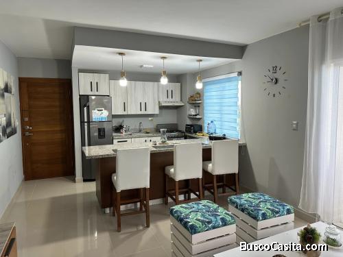 Alquiler departamento amueblado 2 habitaciones  en Verón Serena Village
