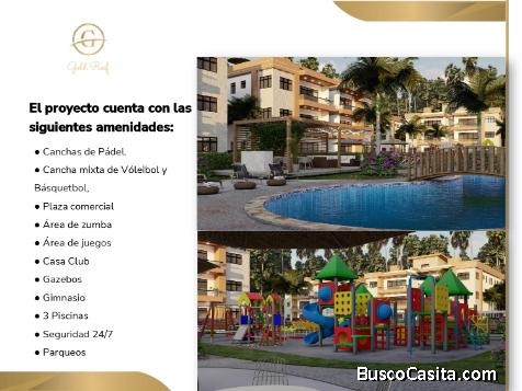 Gold Reef City Piso en plano en Punta Cana