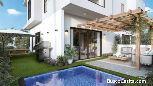 Moderno Venta de ALLEGRA PARK townhouse EN República Dominicana 