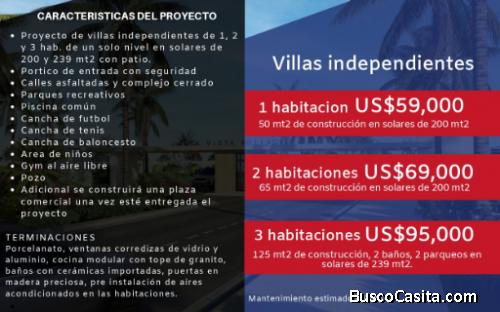 Ubicación Viviendas Económicas 1 dormitorio en Farallón de Verón 