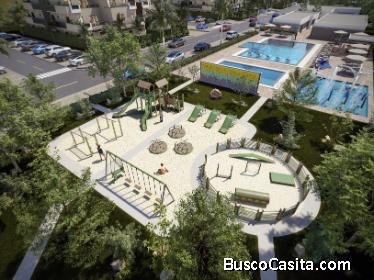 OPORTUNIDADES DE INVERSION EN Condominios en venta en BAVARO  Cuarto Nivel   1 Bath 1 parqueo | DAPH
