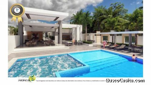 JARDINES 3 Investing in Houses 1 BDR in Punta Cana | DAPHLIANA BROKERS REALTY