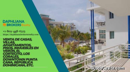 Oportunidad  En Village Punta Cana 1 Dorm  2 Baños  2 parkings  Condominio 