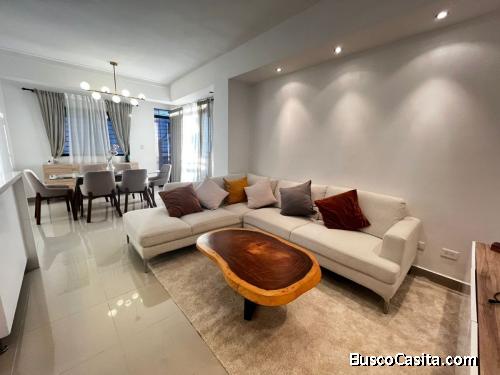 Vendo Hermoso Apartamento amueblado en el sector el Cacique del Distrito Nacional 