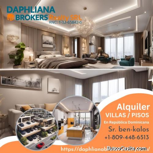 En República Dominicana Búsqueda Alquilo  Rento Deptos 3 habitaciones | Daphliana Brokers