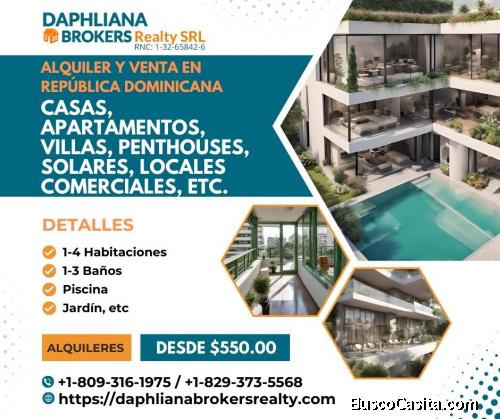 Alquiler En Santo Domingo Norte Tel 1-829-373-5568 Depto 2 dormitorios