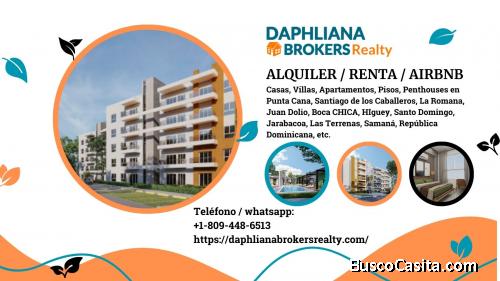 Rentas Departamentos, Piso 1 habitación En Ensanche Naco