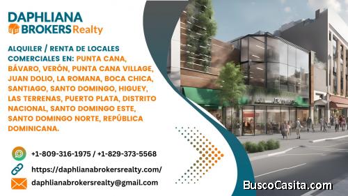 Renta Plazas comerciales En Punta Cana