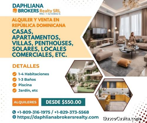 Disponibilidad En La Anacaona y Piantini y Evaristo Morales