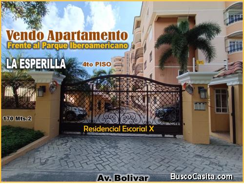 Apto en la Esperilla, Residencial Escorial X, AV. BOLIVAR, LA ESPERILLA, 170 Mts.2