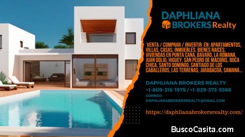 Inmuebles, Apartamentos y Casas 3 habs Condominios En Punta Cana Bávaro
