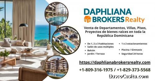 Inmuebles, Apartamentos y Casas 3 cuartos de dormir Residencia En Piantini