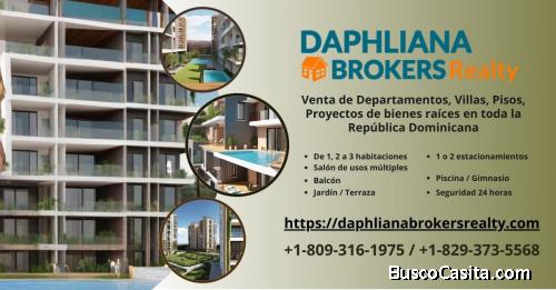 Inmuebles, Apartamentos y Casas 3 habs Penthouse En La Capital de la República Dominicana