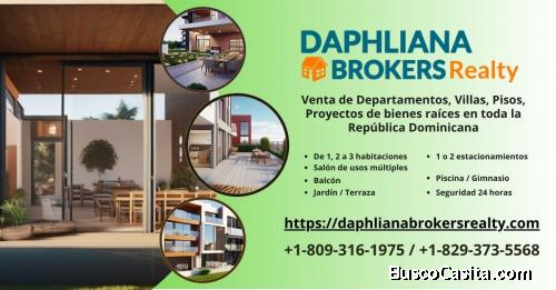 Inmuebles, Apartamentos y Casas 1 dormitorio Apartamentos En Piantini