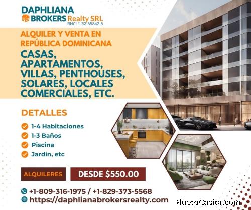 En  Ciudad Colonial Alquiler y venta Villa, Casa, Vivienda