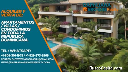 Proyecto listo Alquilamos En Los Cacicazgos Villa, Casa, Vivienda
