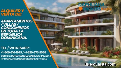 Se alquila En Cap Cana
