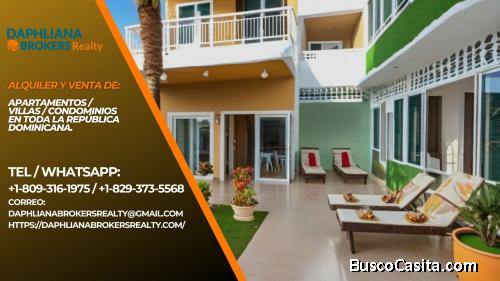 Apto en Venta Beach Club en Cap Cana 