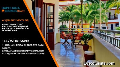 Penthouses Se renta  en Bávaro República Dominicana 