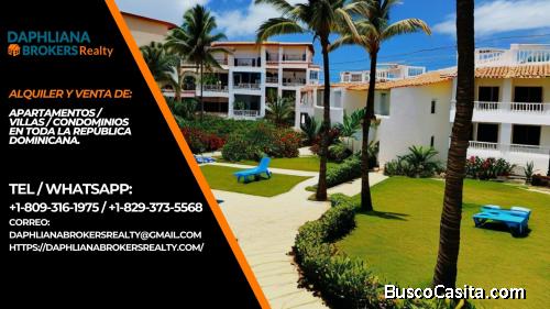 Villa Renta larga próx a la playa en La Altagracia República Dominicana 