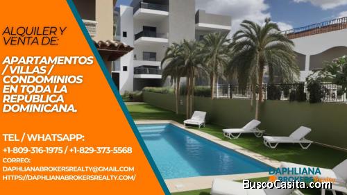 Venta de Pent House 3 recámaras En Arroyo Hondo República Dominicana 