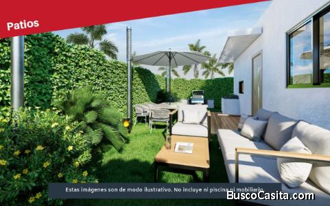 En plano Viviendas a buen precio 3 recámaras  2 parkings  en Bávaro Punta Cana