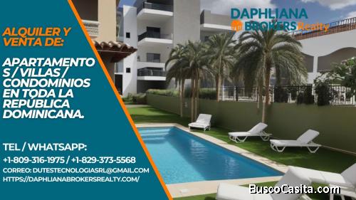 Apartamentos Listos para vivir 3 dormitorios Cuarto Nivel En La Altagracia