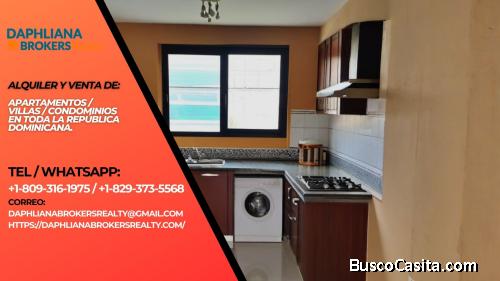 Renta y Venta Condominio construido  3 habitaciones Second floor En Cuesta Hermosa  II