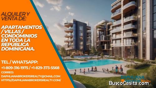 En venta Condominios construidos  3 recámaras En La Julia, Bella Vista, Naco, El Millón República Do