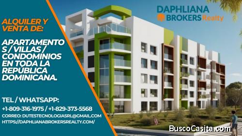 Alquiler y venta En Bella Vista, Naco, Piantini, La Julia, Evarito Morales, Santo Domingo 