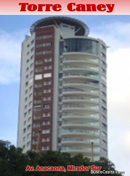 SUPER APTO EN LA TORRE CANEY del Mirador Sur, con 854 Mts.2, Piso 18, Helipuerto