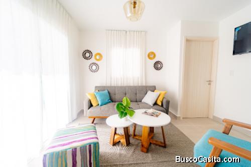 Departamentos 1, 2 habitaciones  en Bávaro República Dominicana