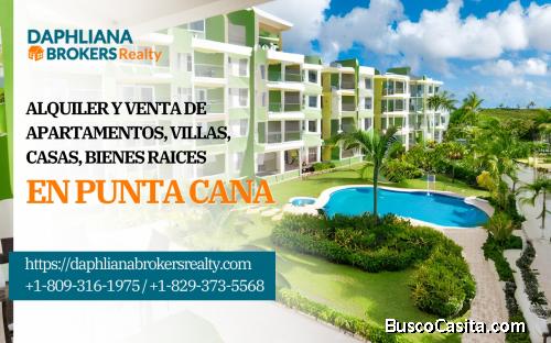 La Romana Alquileres condos  1,2 dormitorios  con Lobby 