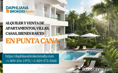 In Cap Cana Duplex for rent with social area Three BDR  1 , 2 Baths