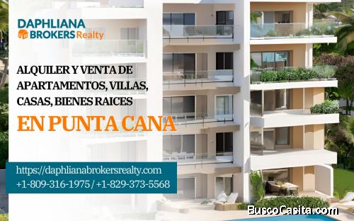 Downtown Punta Cana En venta departamentos 1 habitación  con Patio