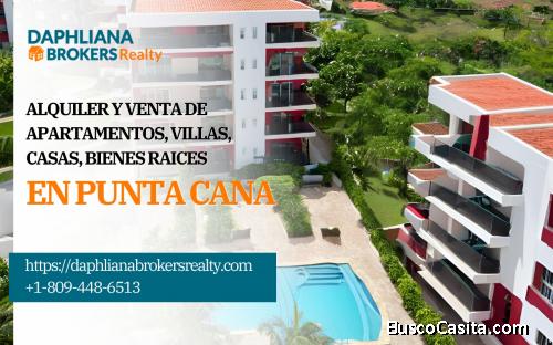En Verón Encontrar apartamento  1, 2, 3 piezas con estacionamiento  | 1-809-448-6513