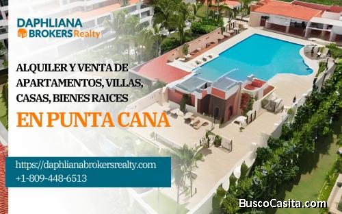 In Pueblo Bavaro Duplex for rent Furnished  3 Baths  Second level 1 Parkings | 1-809-448-6513