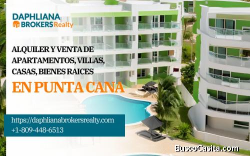 Cap Cana Houses for rent with gardens | 1-809-448-6513