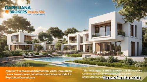 Under construction Homes, Villas, Properties 3 Bed Sto Dgo Norte, Dominican Republic, Punta Cana