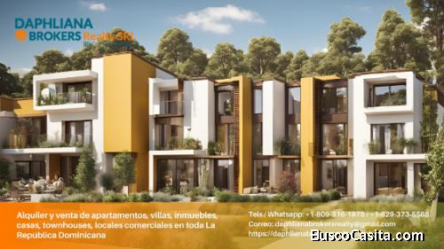 Nuevo complejo Villas, casas, propiedades, viviendas independientes en Juan Dolio, Punta Cana