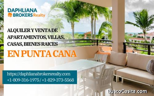 Alquilamos apartamentos, departamentos en El Cortecito, Los Corales, Bávaro, Brisas de Punta Cana